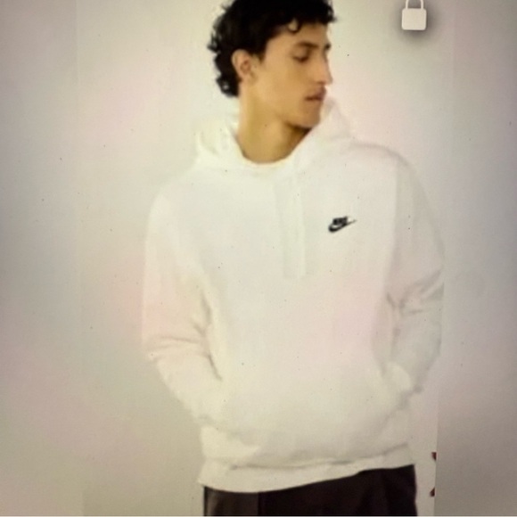 Nike Men's Classic White Hoodie size XL - Picture 1 of 6